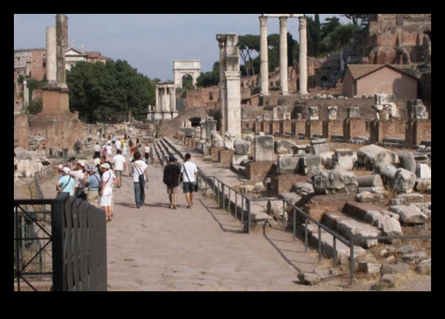 Via Sacra Vistas: Roma'nın Kutsal Yolunu Tasvir Etmek